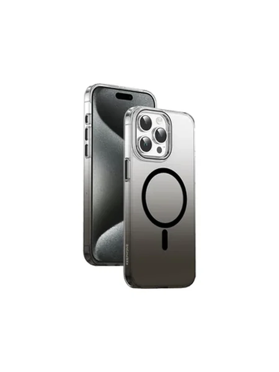 Чехлы KEEPHONE KP MC0133 AURORA PRO MagSafe Iphone iP 15Pro Black