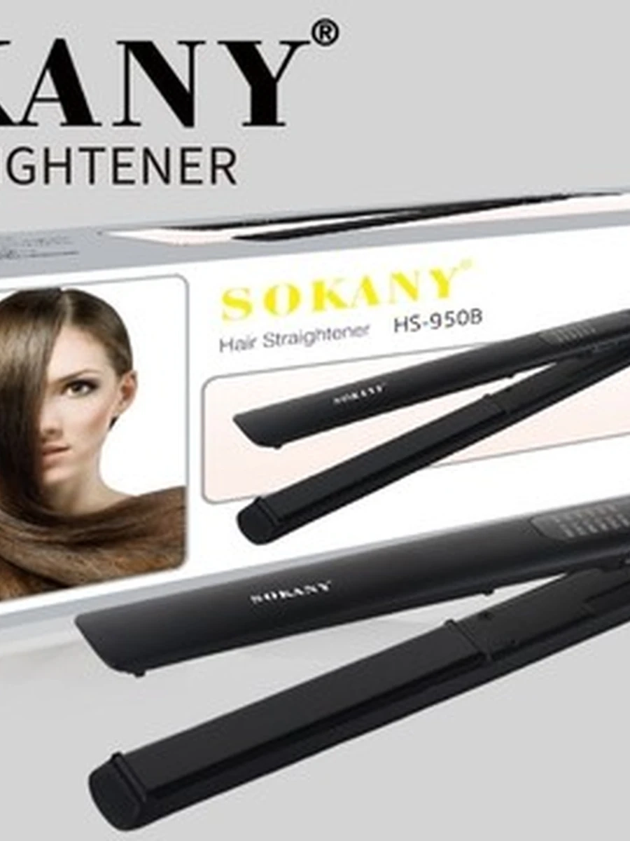 Профессиональный выпрямитель для волос Sokany HS-950B с LED-индикатором