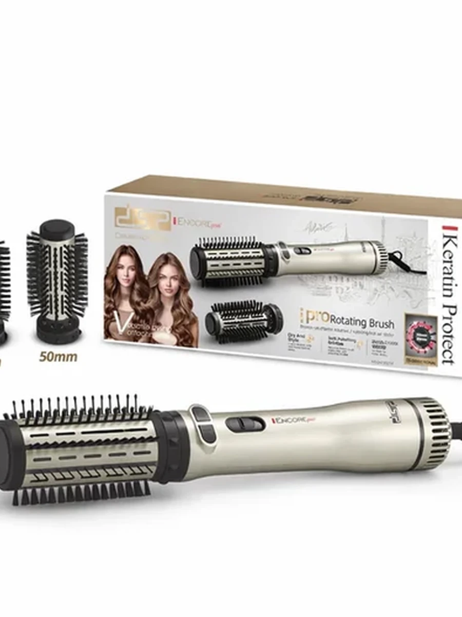 Фен-щётка (air styler) 2-в-1 Модель: DSP 50214 iPro Rotating Brush.