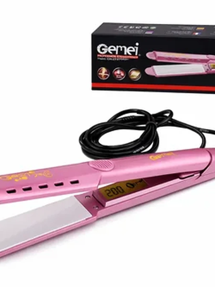 Выпрямитель для волос Модель: Gemei GM-2957.