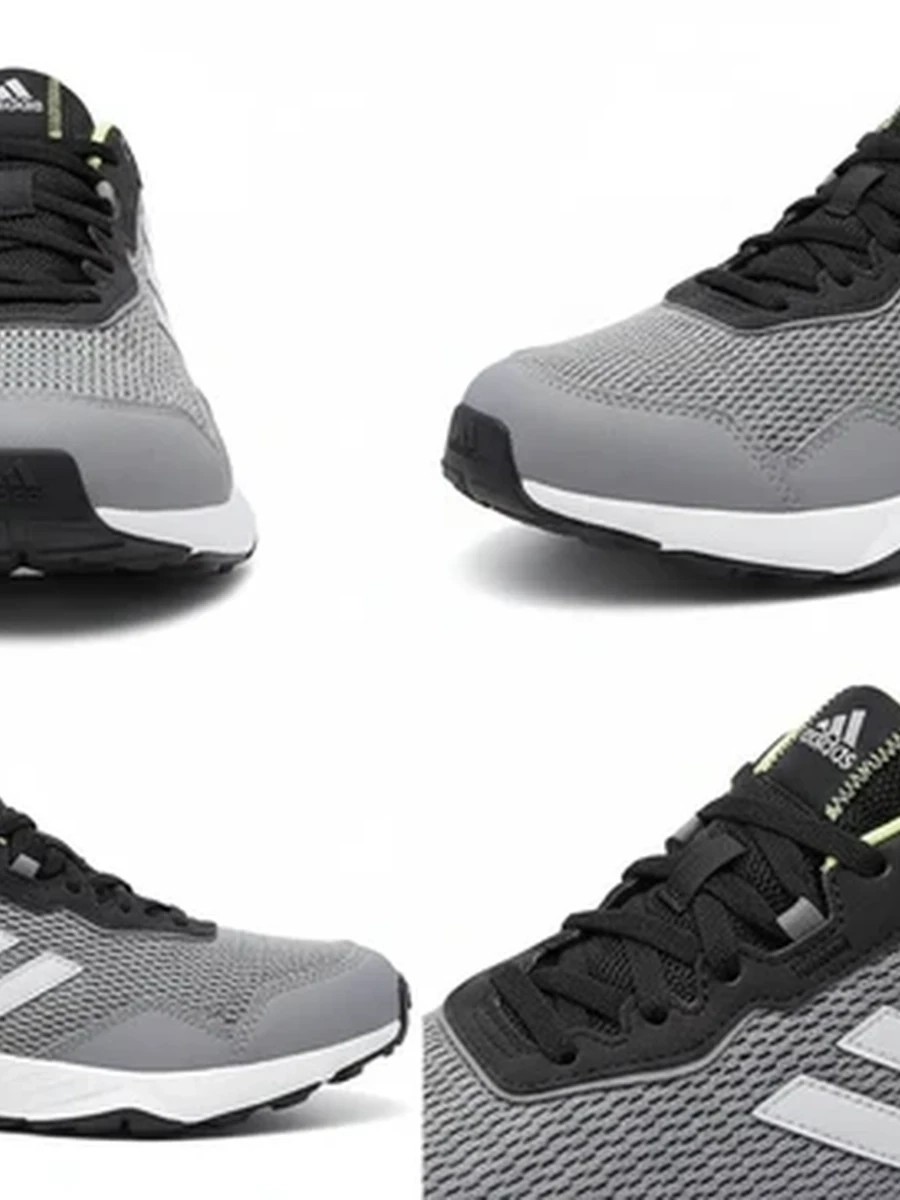 Мужские беговые кроссовки Adidas серые для спорта и активного отдыха