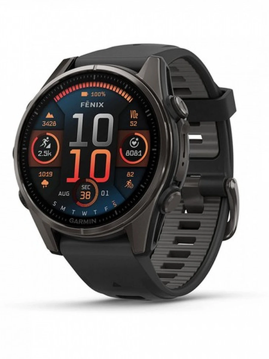 Garmin Fenix 8 47mm Amoled/Sapphire черный мужские