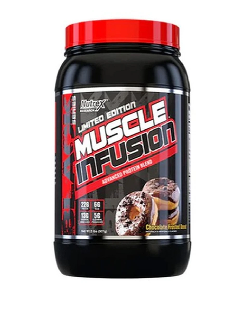 Протеин с комплексом белков. Muscle Infusion, Nutrex, 0,9кг