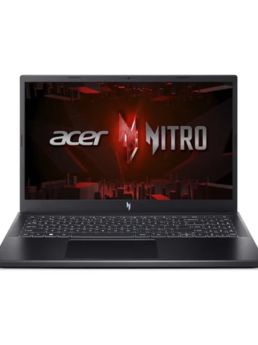 Ноутбук Acer Nitro V15 [15.6"], (Intel Core i5-13420H 8/12, 4.60ГГц, 12МБ, 10нм + NVIDIA RTX 5050 8ГБ), 8ГБ DDR4, 240ГБ NVME, 15.6" IPS 1920x1080, WIN11, Черный