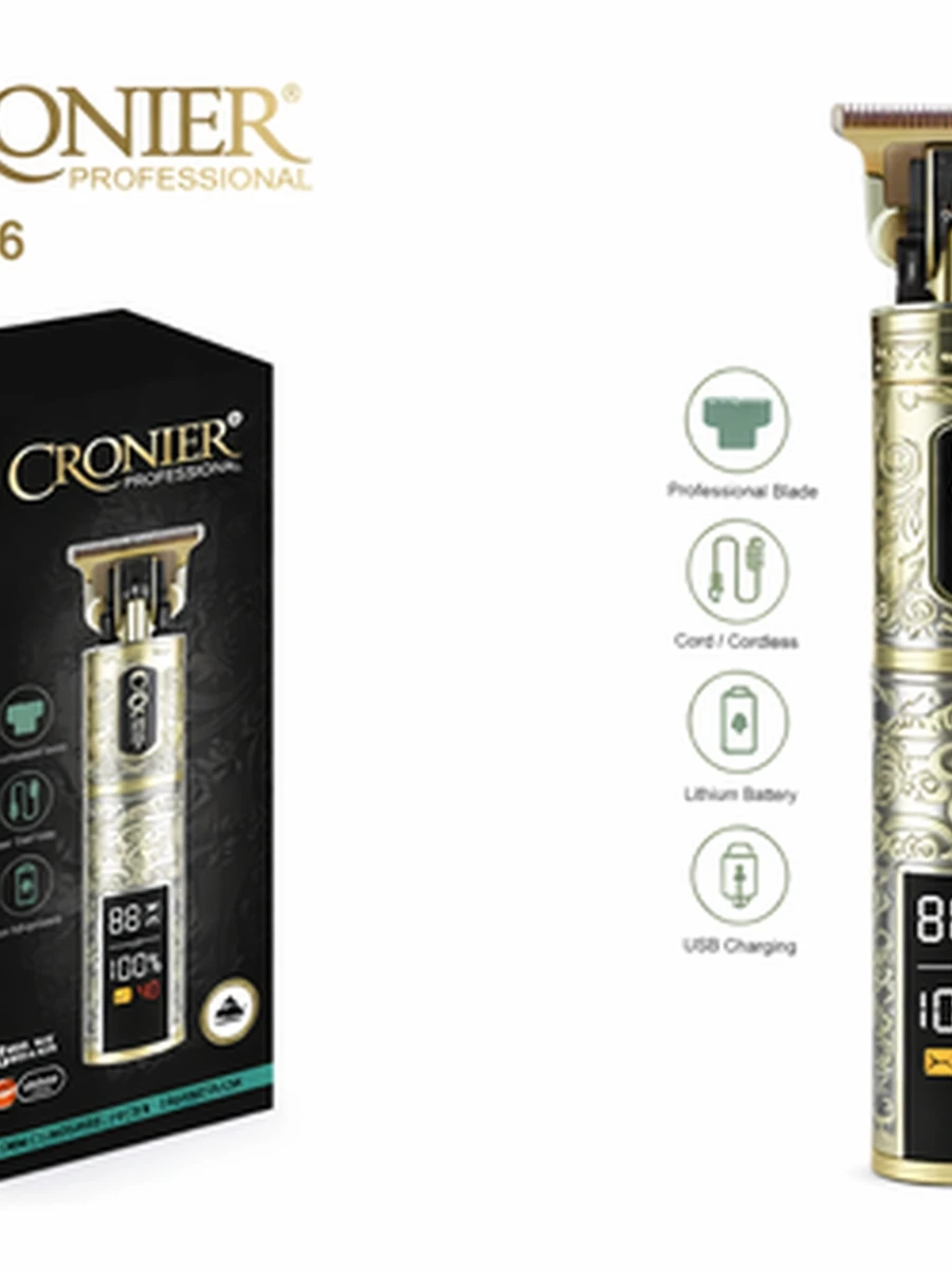 Триммер для стрижки волос CRONIER CR-46