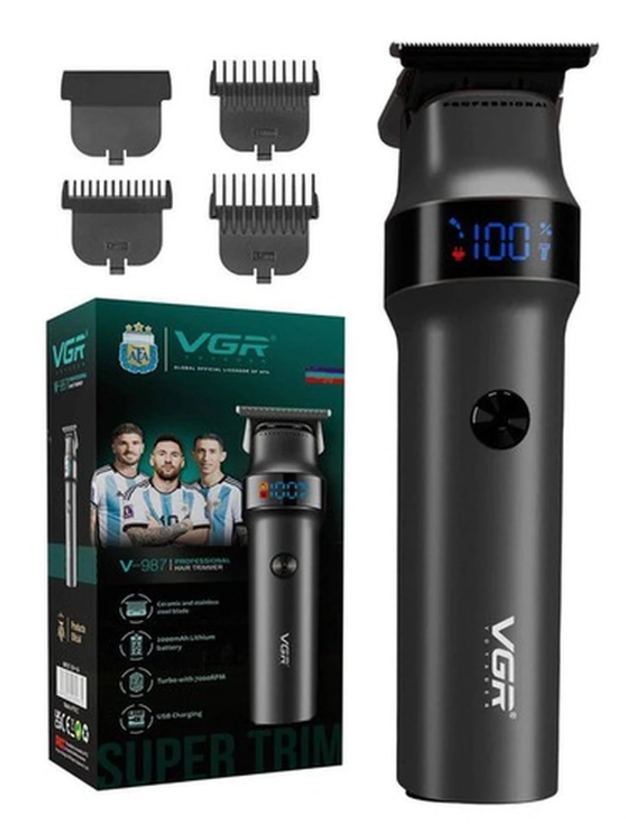 Профессиональная машинка для стрижки модель 987 VGR
