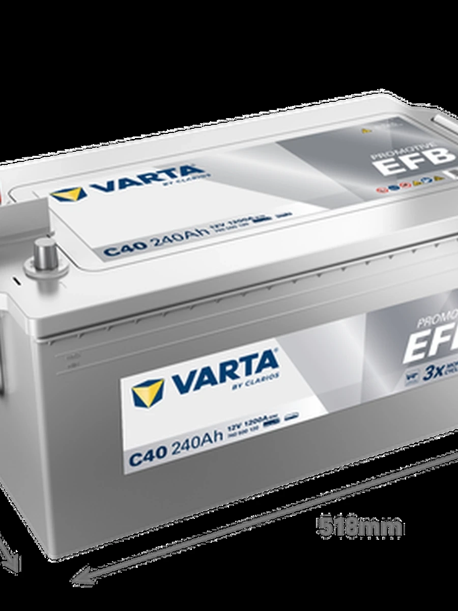 АКБ 240 Ah Varta Promotive EFB C40
