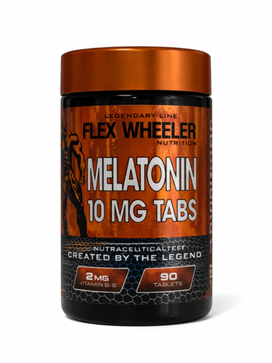 Мелатонин 10mg Flex Wheeler 90 табл.