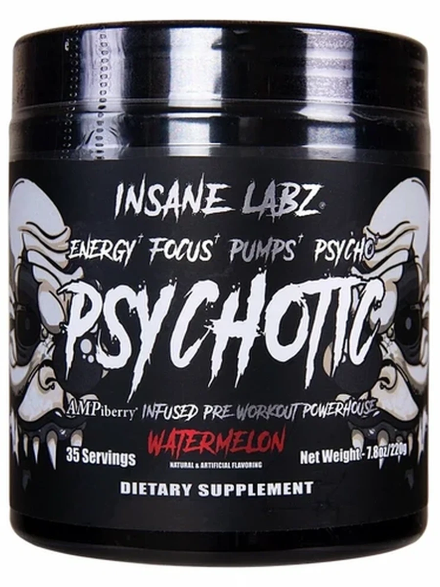 Pre-workout Psychotic Black 35порц.
