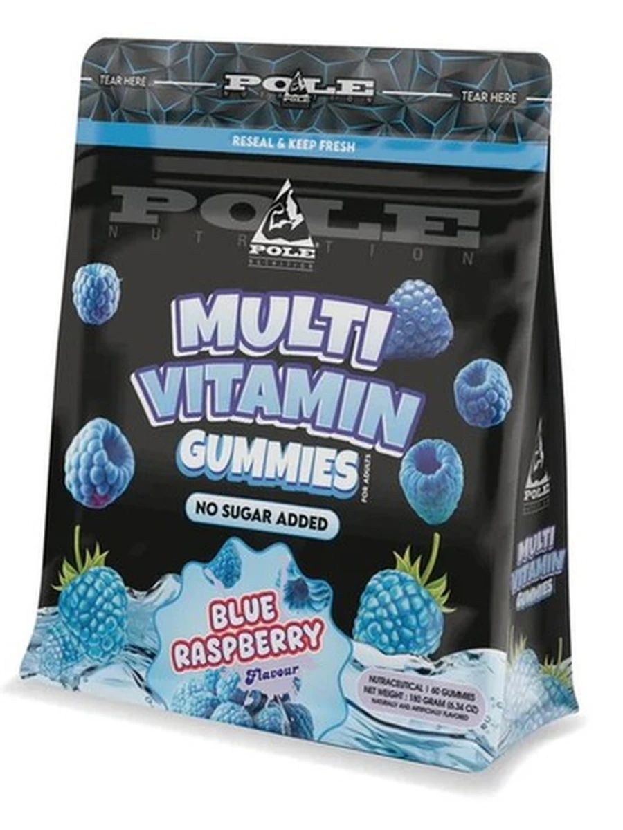 Мультивитамины в мармеладках Pole Nutrition 60шт.