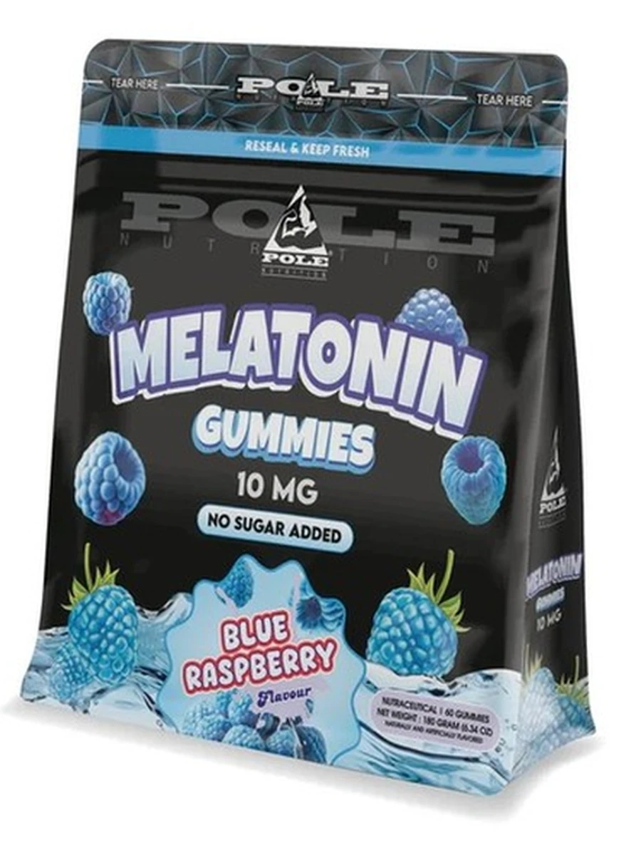 Мелатонин 10мг в мармеладках Pole Nutrition 60шт.