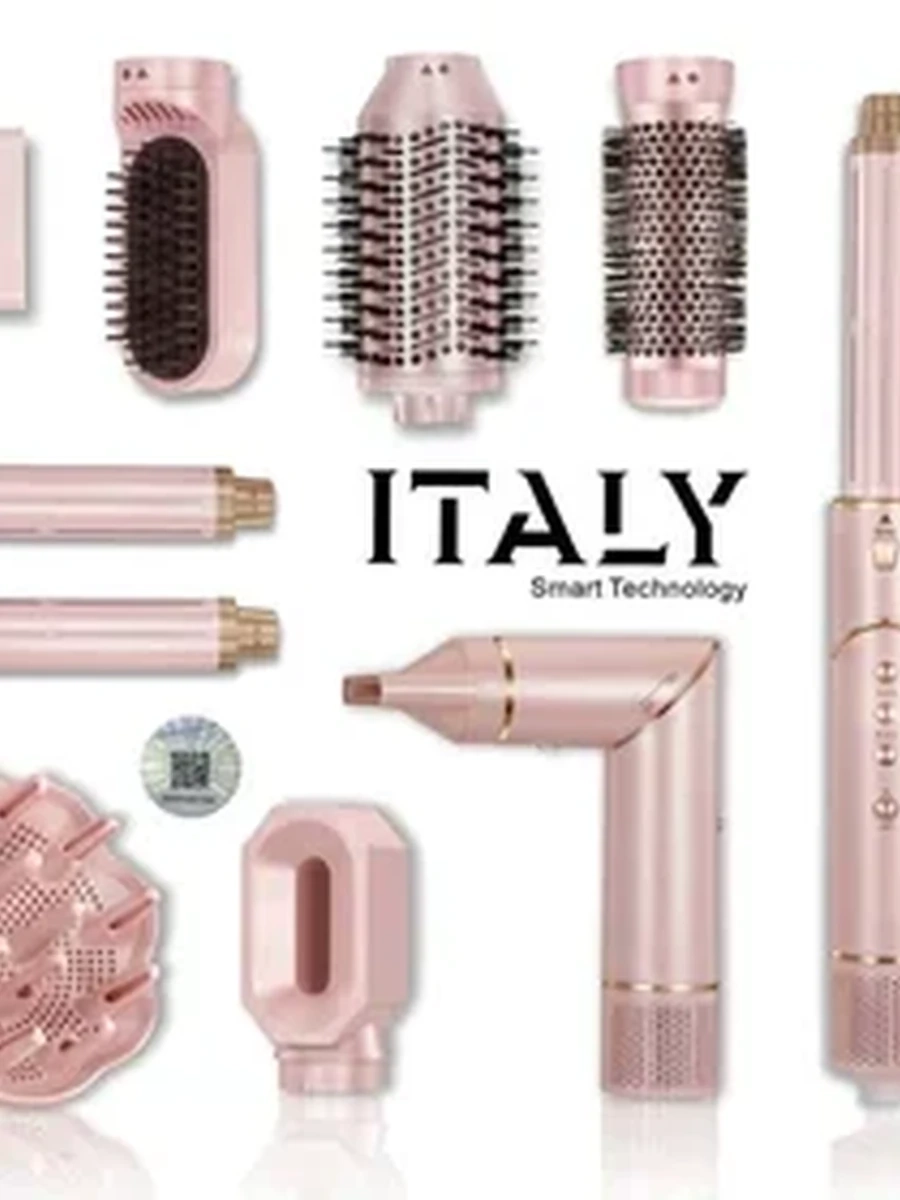 профессиональный стайлер для волос ENZO Professional 9-в-1 Styling Kit (модель EN-755P).