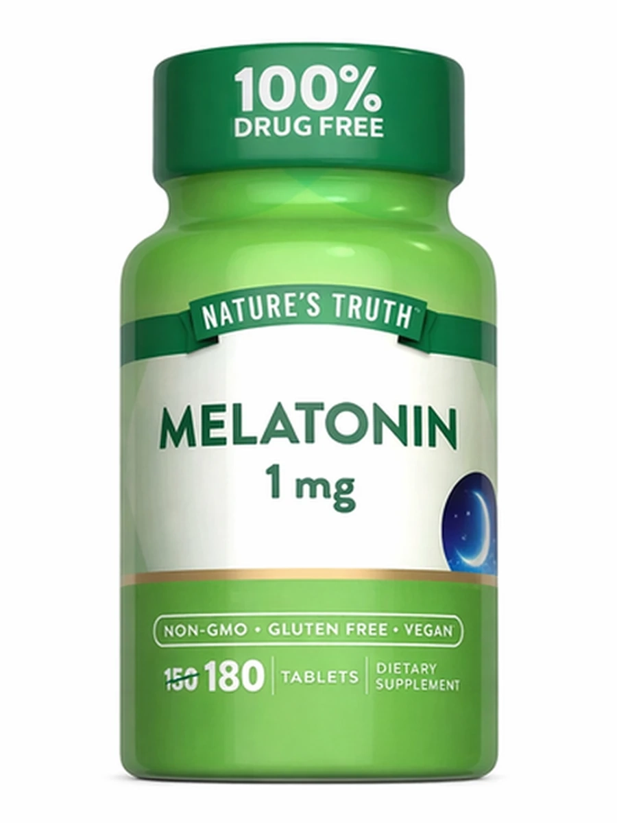 Мелатонин Nature’s Truth 1mg 180 табл.