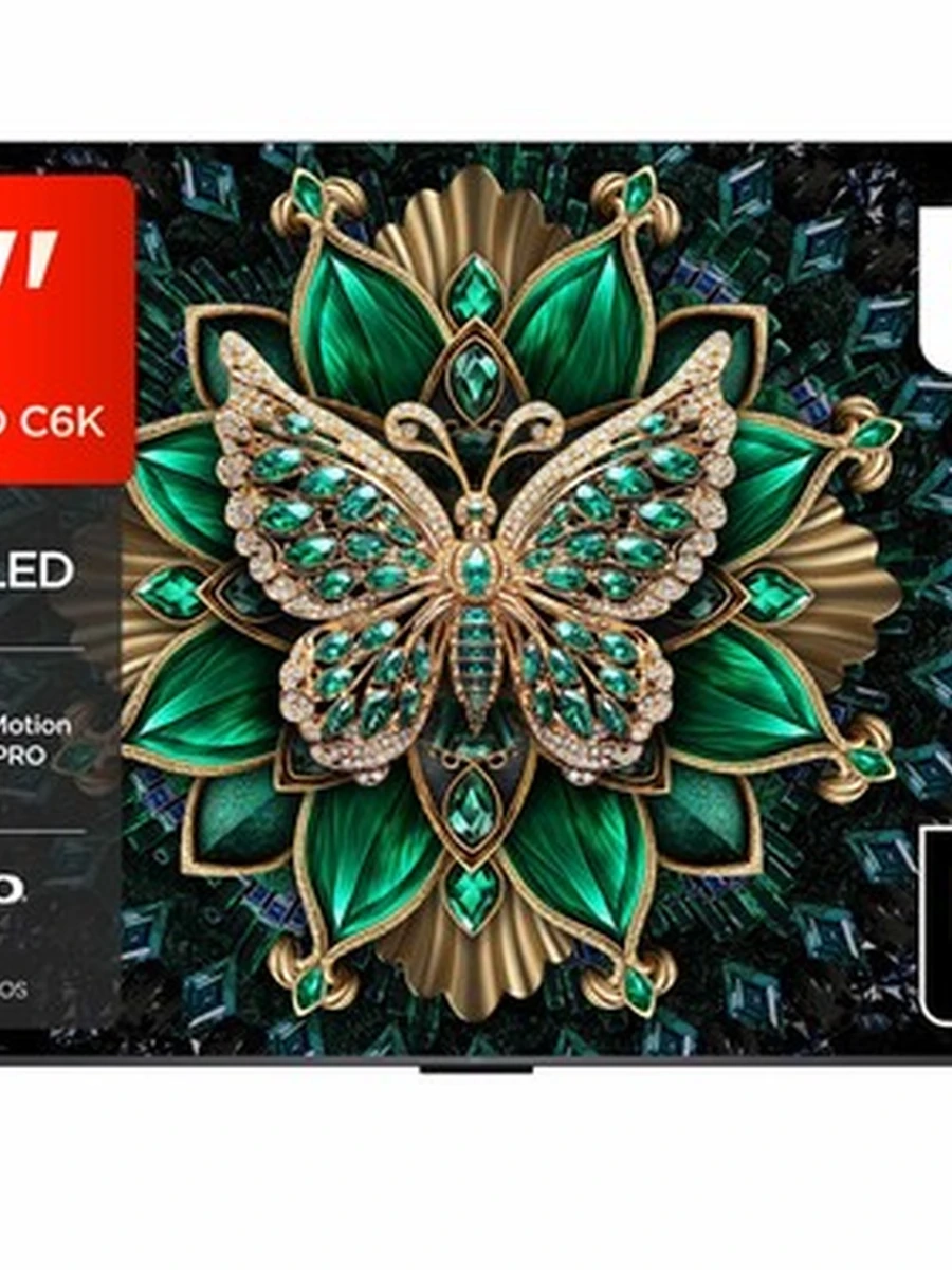 Телевизор TCL 55C6K 55дюймов,4К разрешение