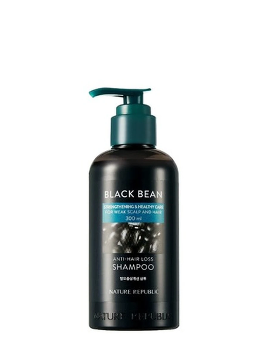 Укрепляющий шампунь Nature Republic Black Bean против выпадения волос