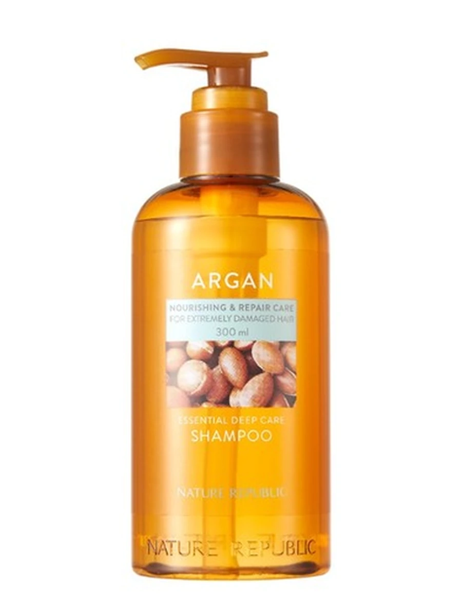 Шампунь Nature Republic Argan для глубокого восстановления поврежденных волос