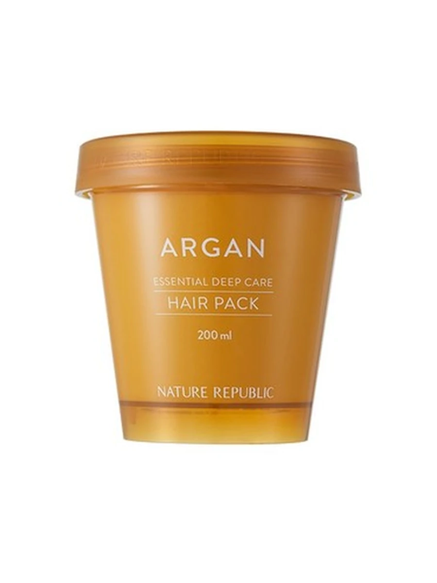Восстанавливающая маска для волос Nature Republic Argan Essential Deep Care Pack