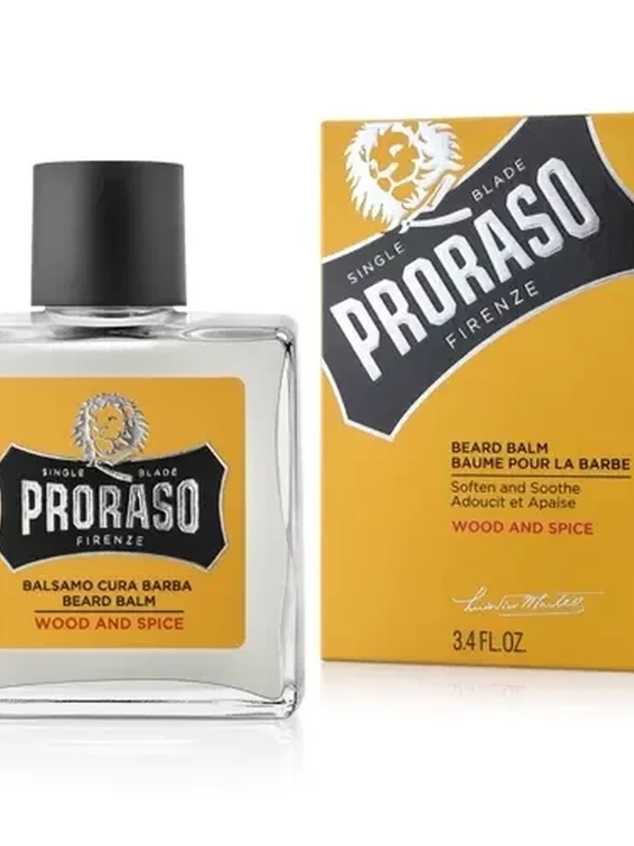 PRORASO бальзам для бороды Wood And Spice  100мл