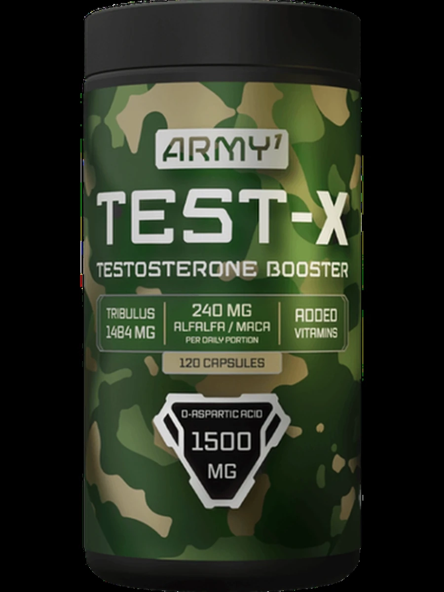 Тестобустер TESTO-X Army 1 120 капсул