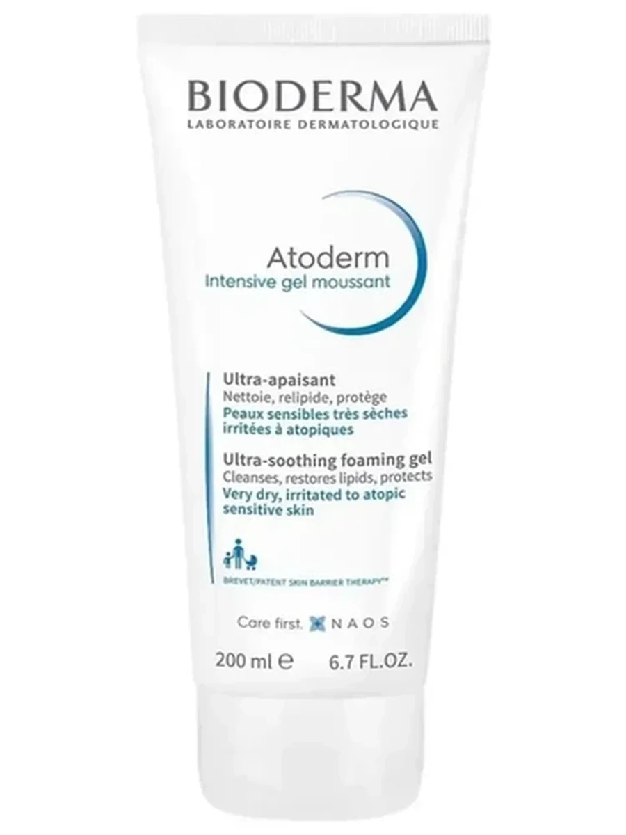 Bioderma Atoderm гель-мусс интенсив 200мл