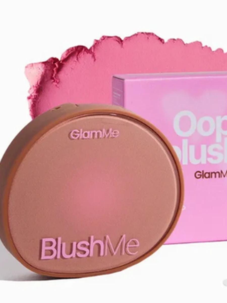 Oops I blushed GlamMe Суфле-румяна Pink Cake C01