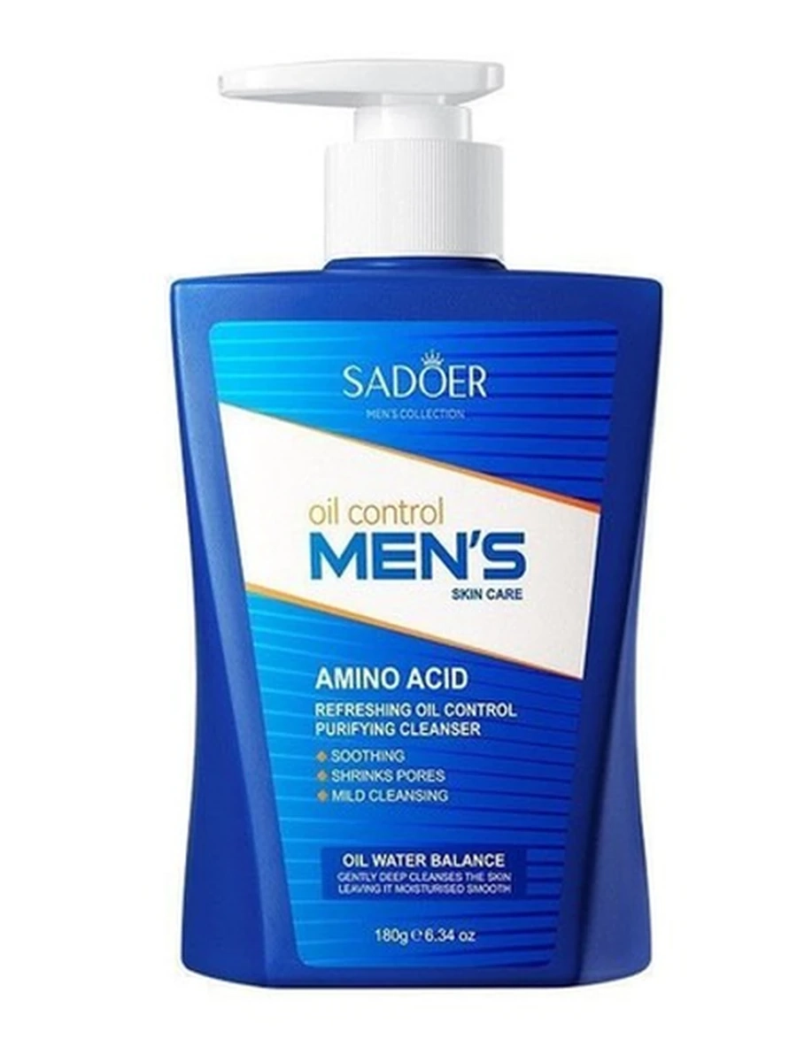SADOER Men’s Collection Amino Acid Cleanser Глубокое очищение и контроль жирности с аминокислотами