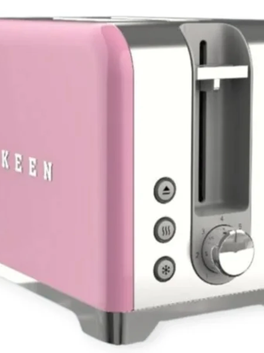 Тостер Uakeen Germany ZL-2114 розовый