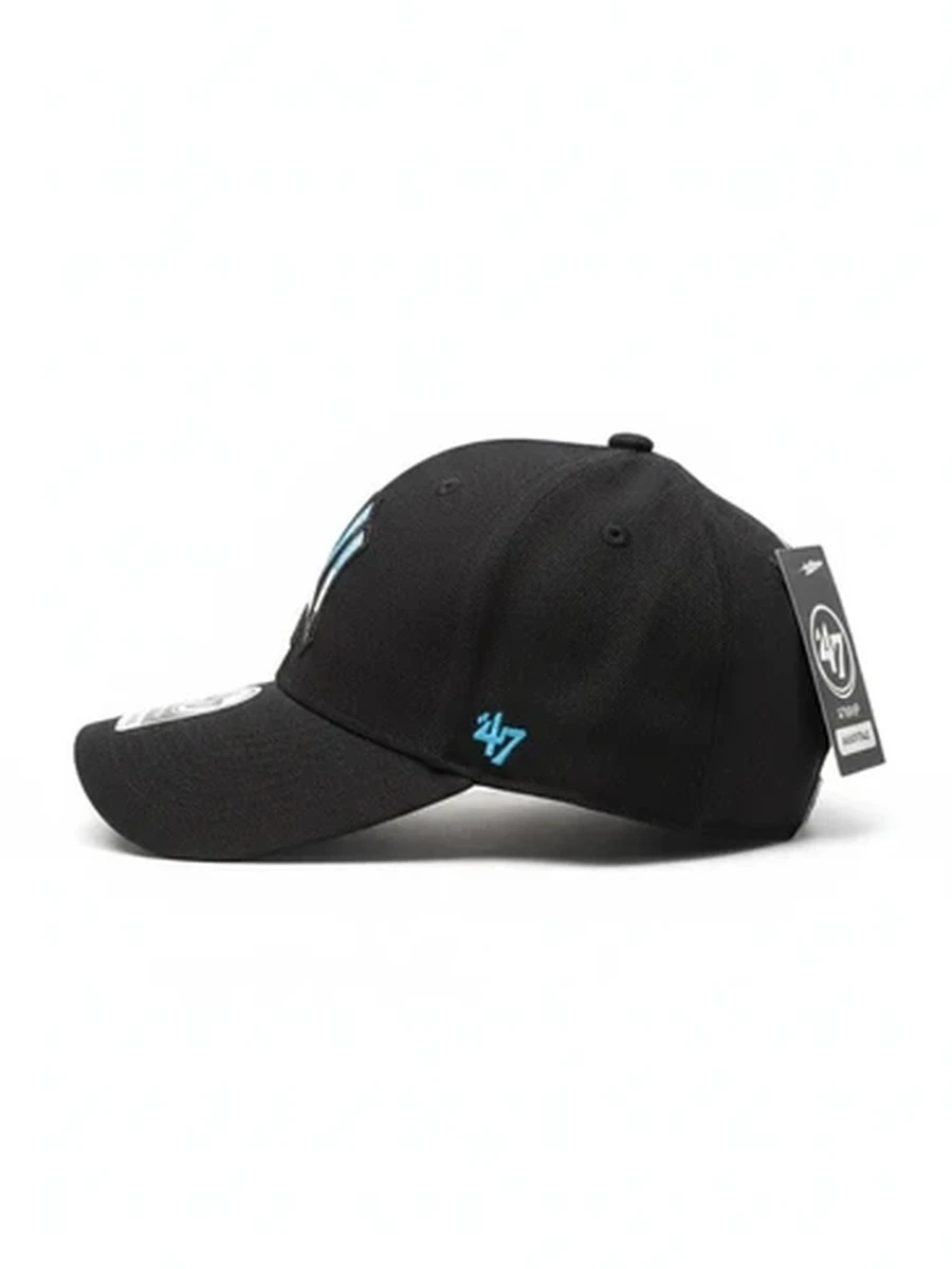 Бейсболка '47 Brand MVP New York Yankees черная унисекс кепка