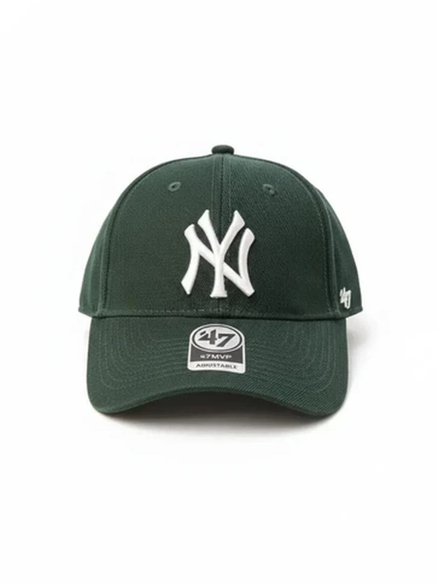 Бейсболка '47 Brand MVP New York Yankees зеленая унисекс регулируемая