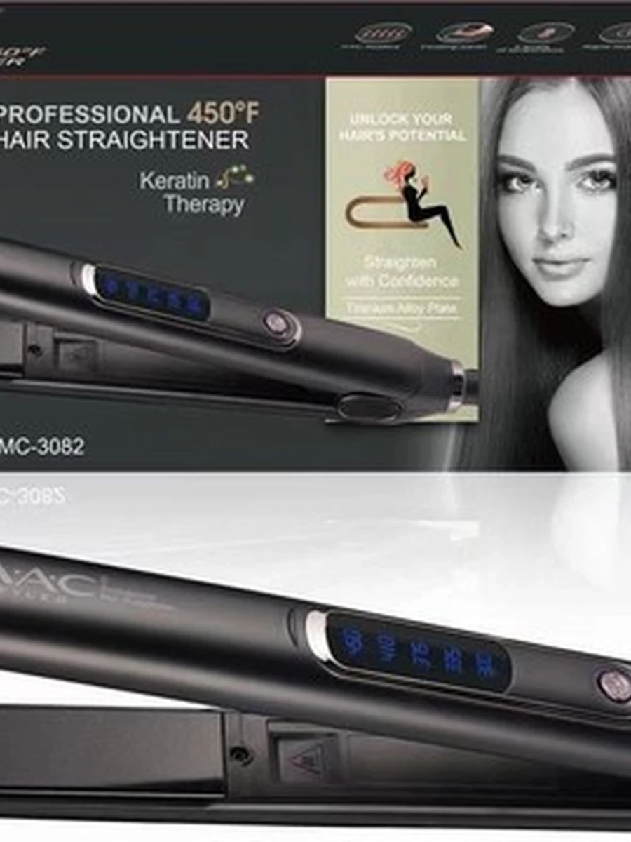 Профессиональный выпрямитель для волос MAC Styler MC-3082.