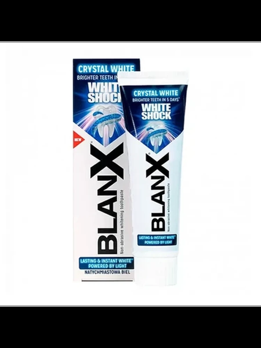 Biorepair BlanX White Shock Toothpaste 75ml