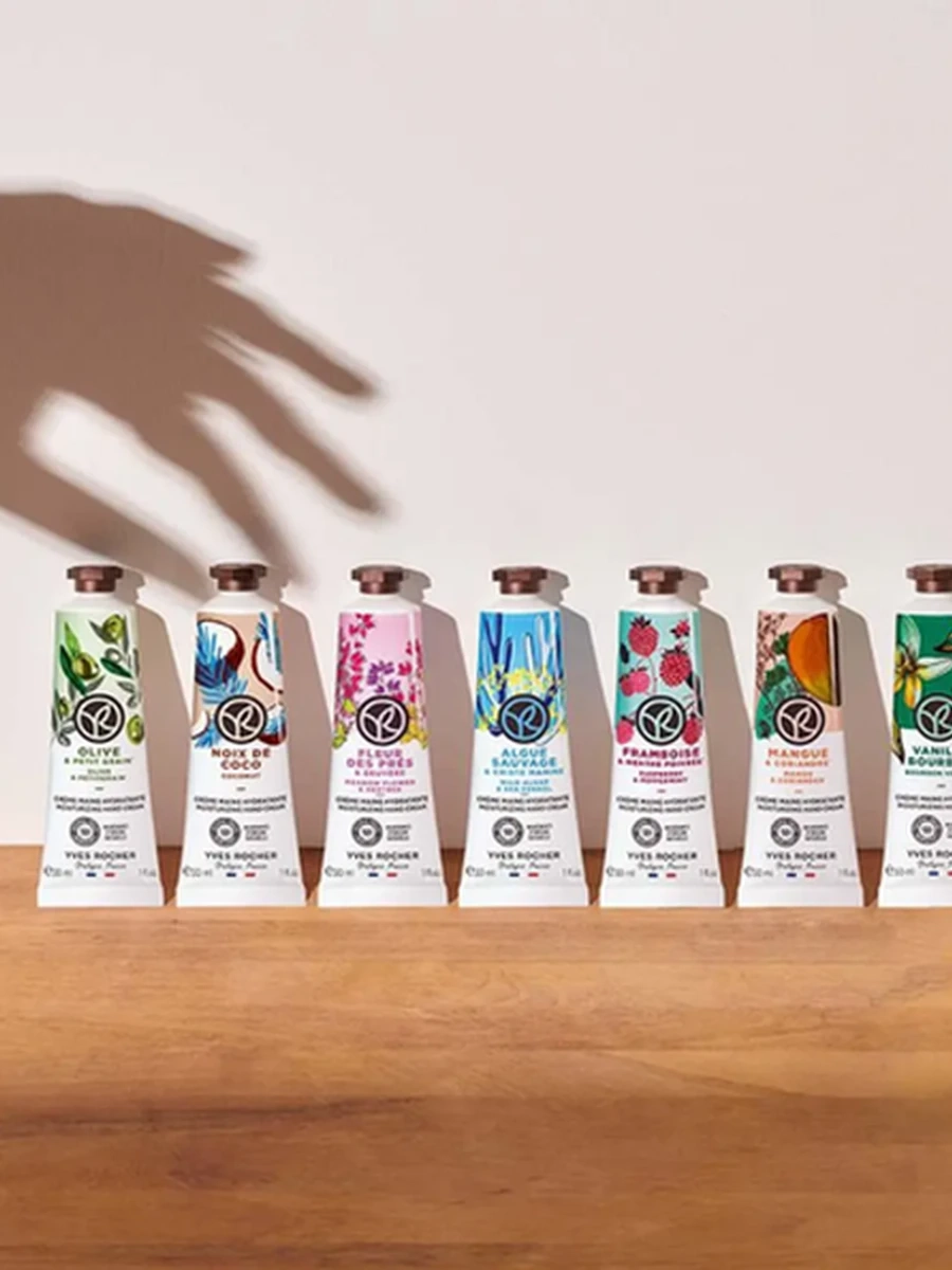 Yves Rocher Увлажняющий Крем для Рук «Кокосовый Орех», 30мл