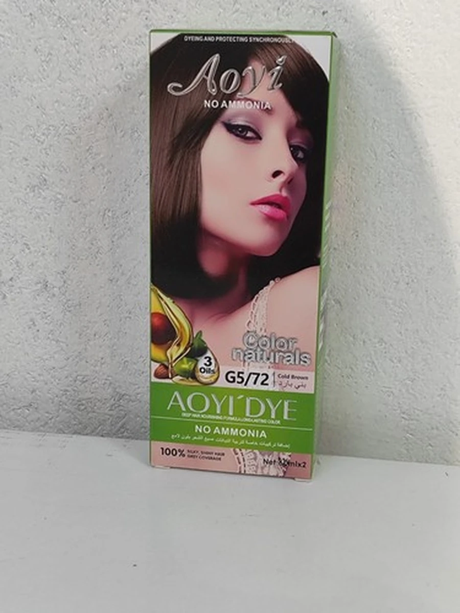 Краска для волос AOYI color naturals без аммиака