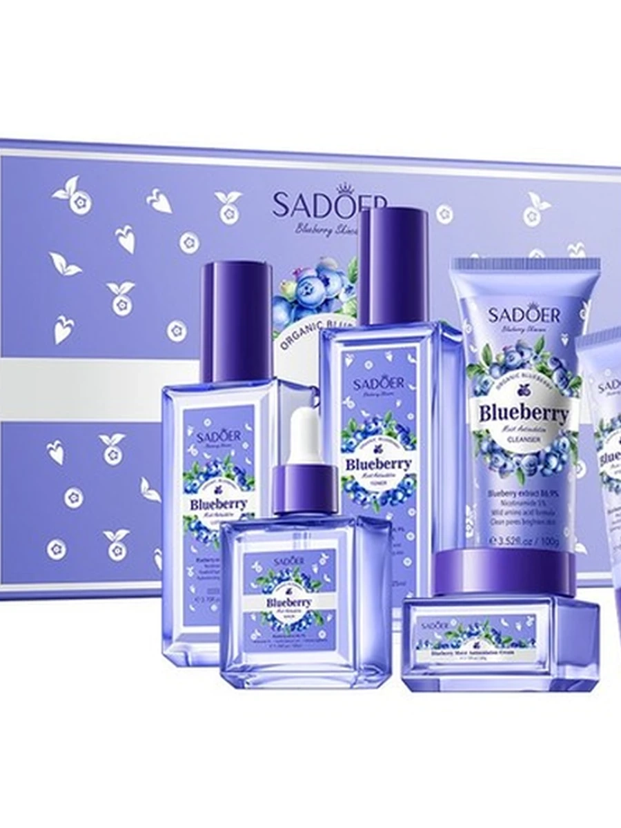 SADOER Blueberry Moist Antioxidation: Энергия черники для сияния кожи