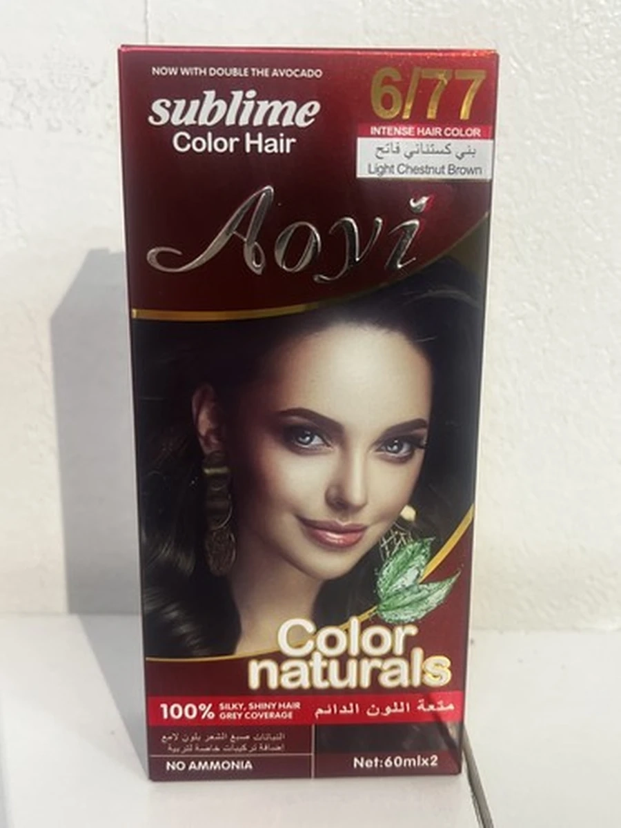 Краска для волос Sublime Color Hair без аммиака