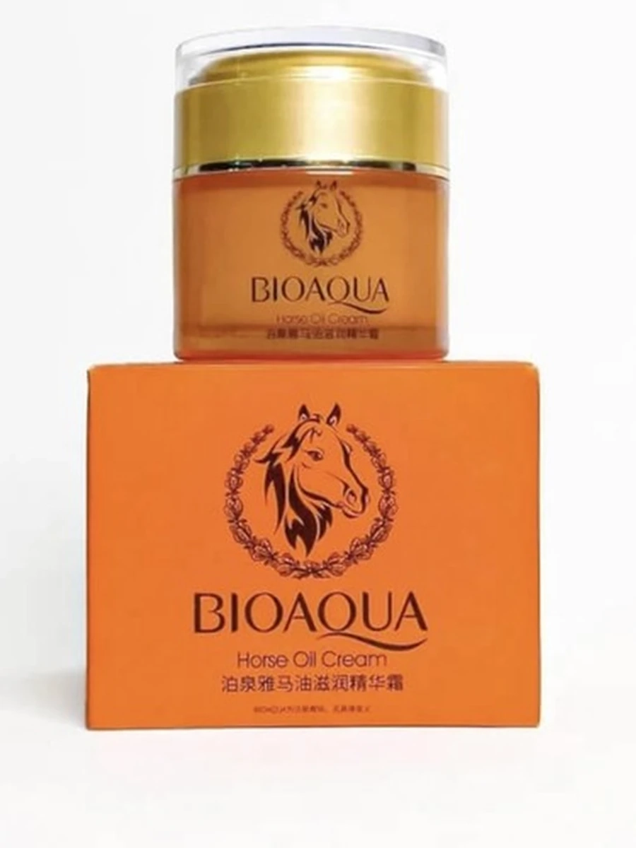 Это увлажняющий крем для лица с лошадиным маслом Bioaqua Horse Oil Cream
