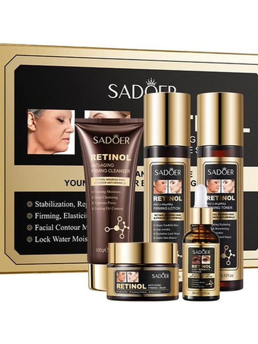 SADOER Retinol Anti-Aging Series: Золотой стандарт омоложения