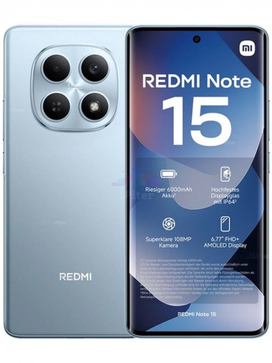 Redmi Note 15 6gb 128gb синий