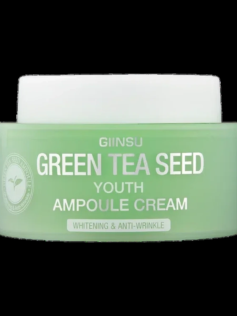 Крем для лица с семенами зеленого чая