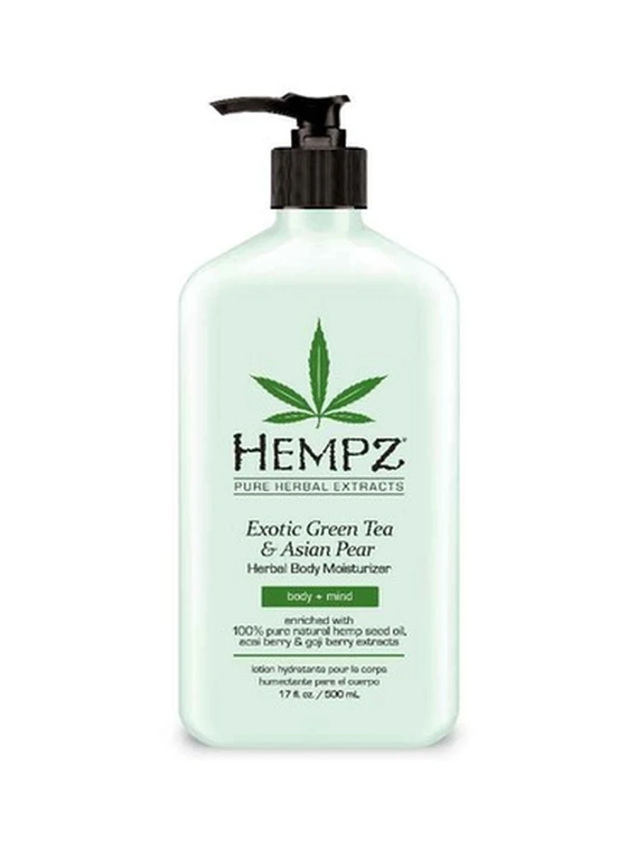 HEMPZ молочко Зеленый чай и Груша 500мл