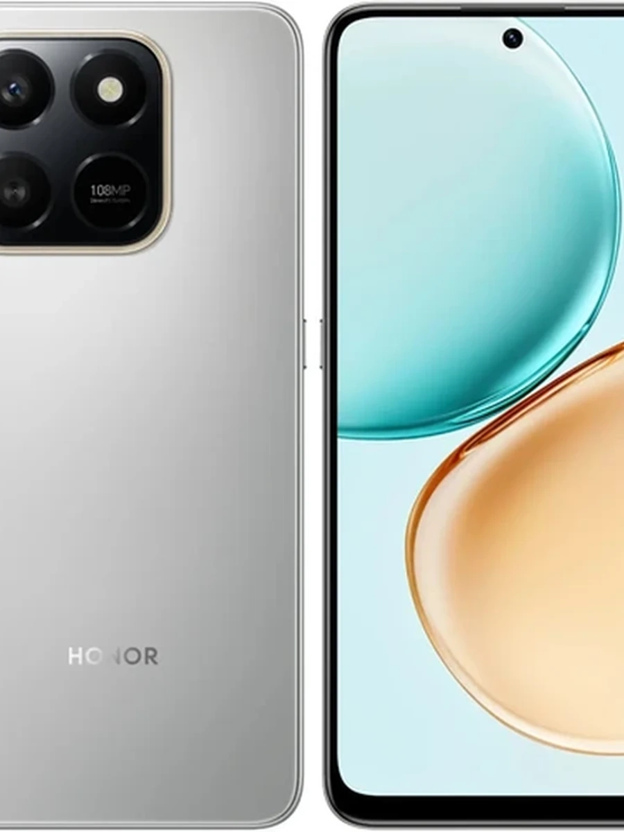 Смартфон Honor X7d 8/256GB Meteor Silver