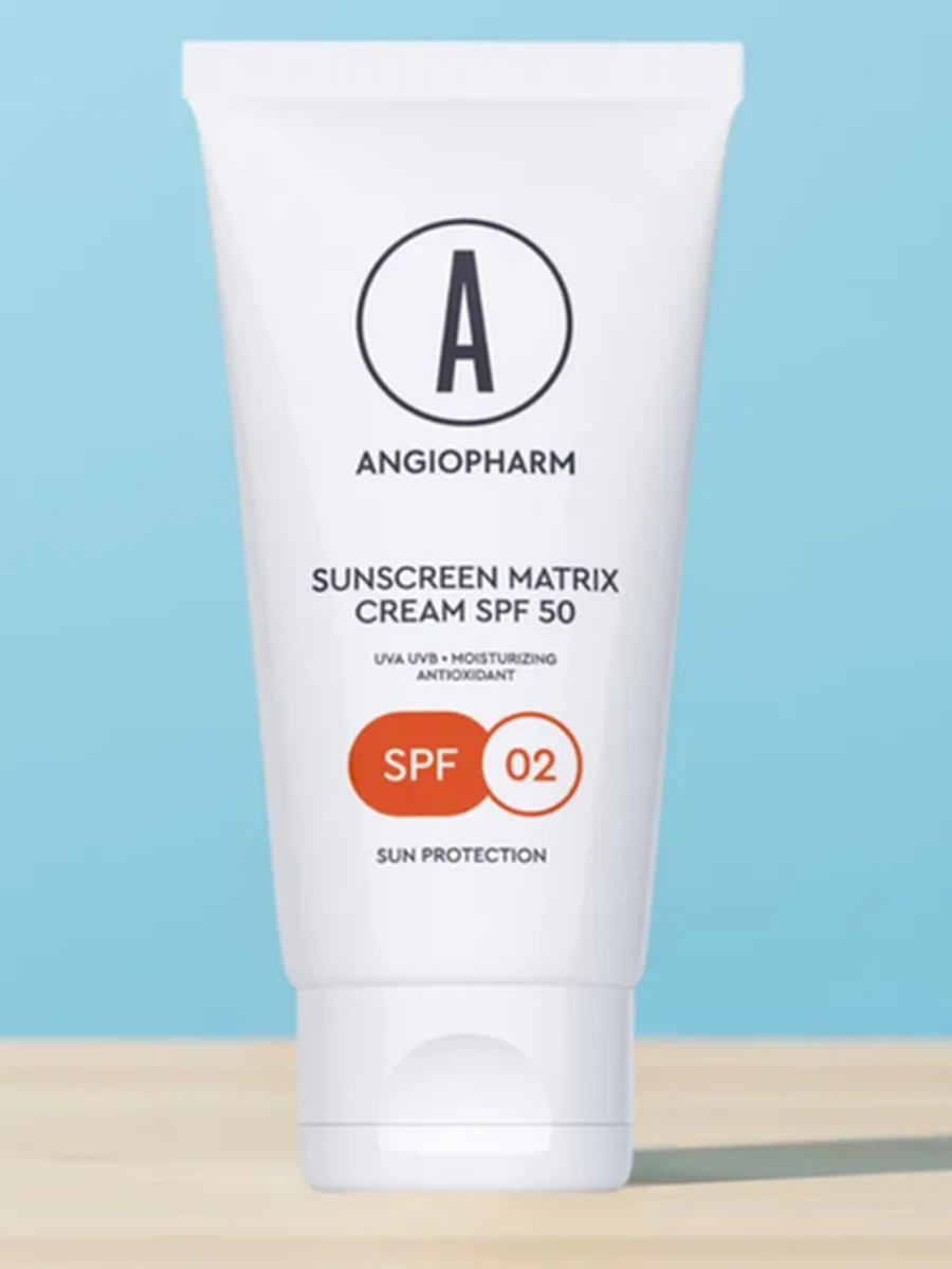 Ангиофарм Солнцезащитный крем для лица SPF50 IV 50мл