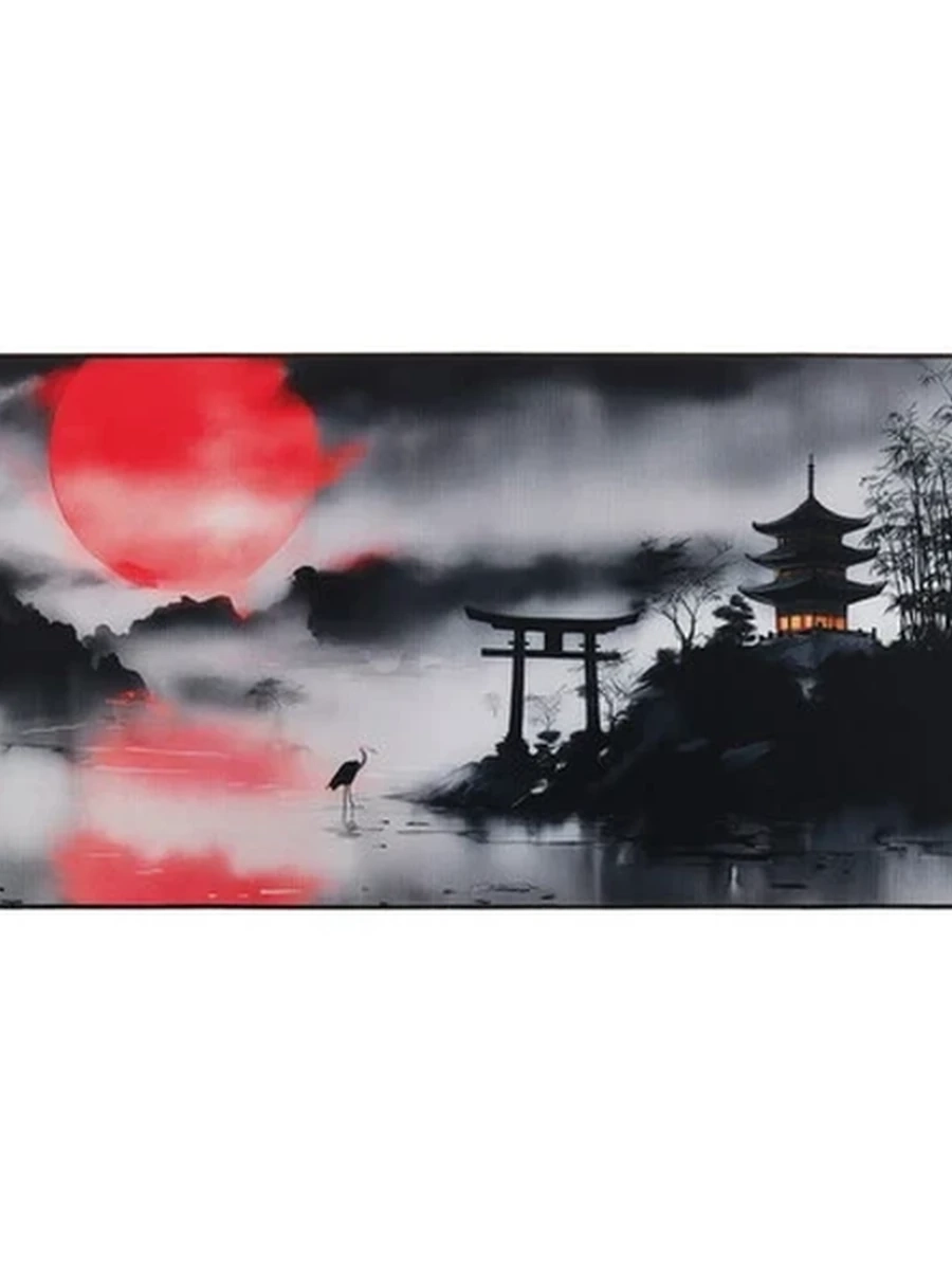Коврик ARDOR GAMING Dark Asia Asahi XL Black 900x400x4mm