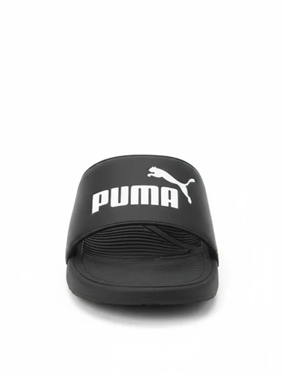 Шлепанцы Puma мужские черные летние для пляжа, бассейна и дома