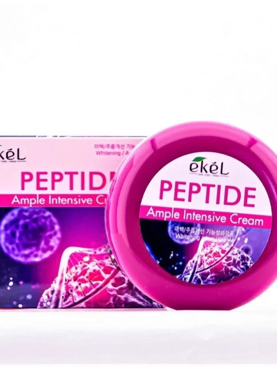 Ekel Ample Intensive Cream Peptide Крем для лица с пептидами, 100 мл, 100 г