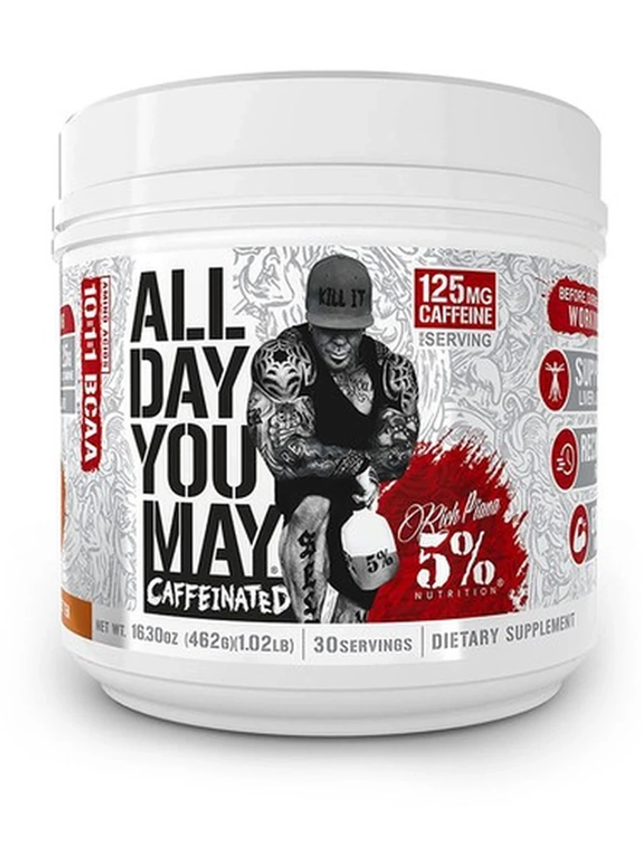 Комплекс аминокислот с кофеином. Caffeinated BCAA, 462g, Energy Powder