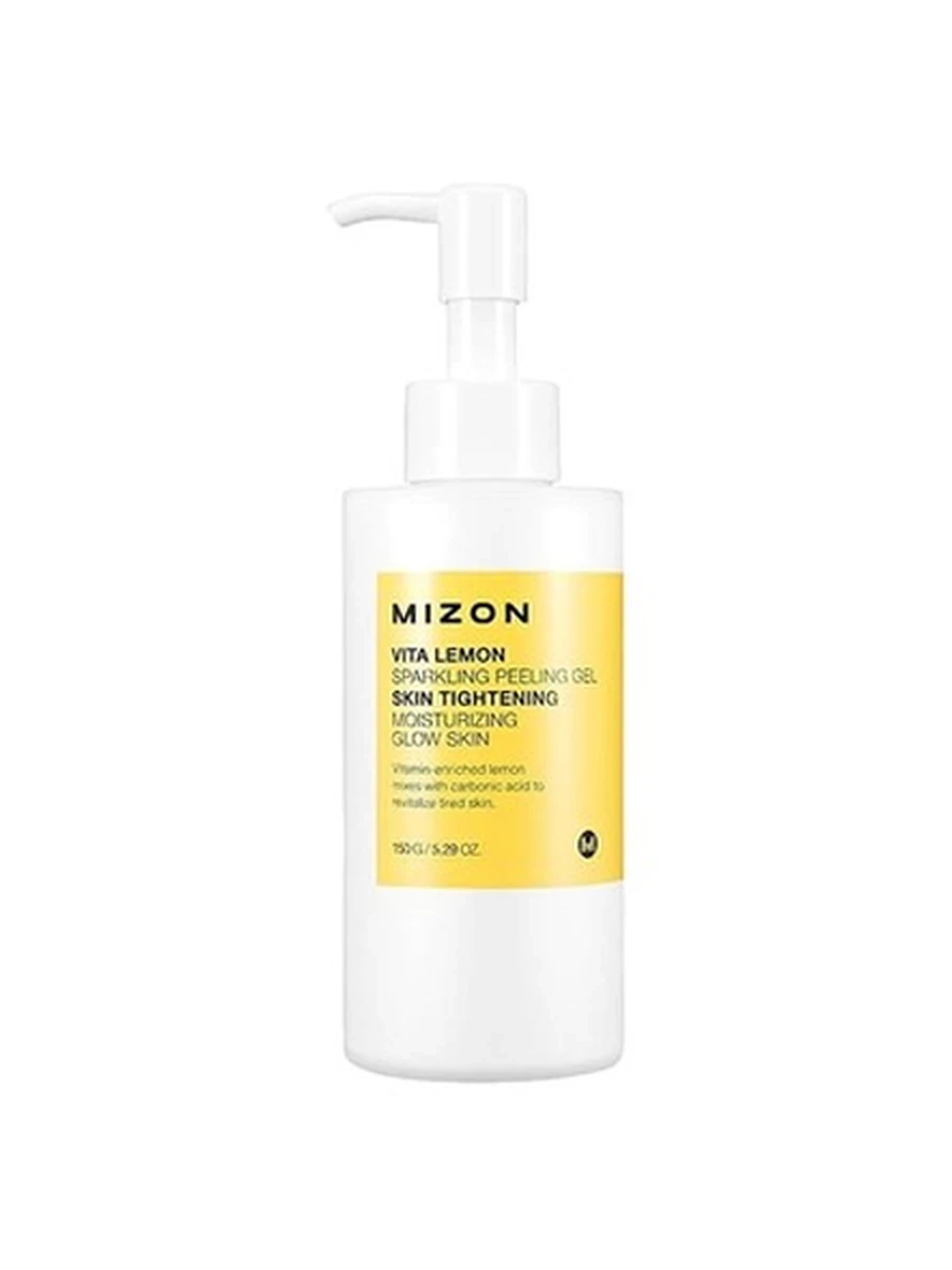 Очищающий пилинг-гель с лимоном Mizon vita lemon sparkling peeling gel