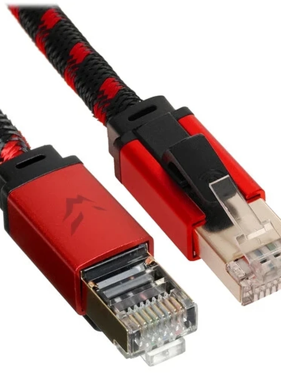 Патч-корд ARDOR Gaming [SF/FTP/CU/кат. 8/многож./ 1 m/(Красный)] (HtsPcSffC8010)