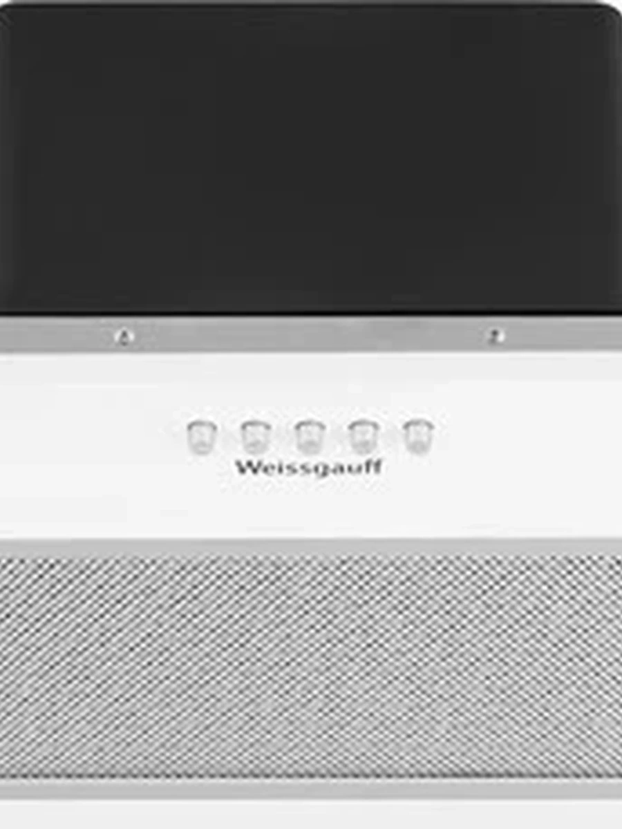 Вытяжка Weissgauff BOX 850 WH [полновстраиваемая, 52 см, 850 м³/ч, кнопки, белый]