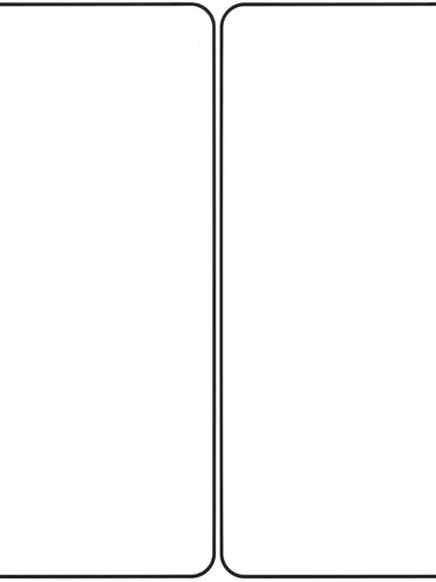 Защитное стекло Aceline для Tecno Pova 7 Neo, 2.5D, черная рамка, комплект 2 шт. (TP7N-250)